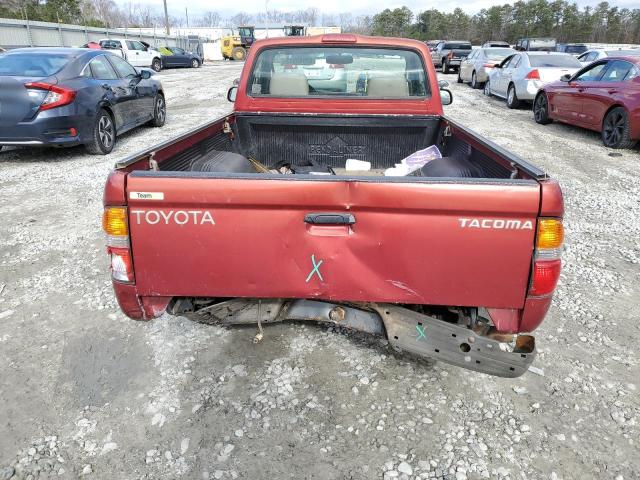 5TENL42N52Z084915 - 2002 TOYOTA TACOMA ORANGE photo 6