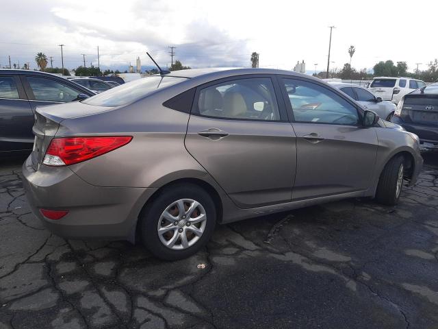 KMHCT4AE0DU404125 - 2013 HYUNDAI ACCENT GLS TAN photo 3