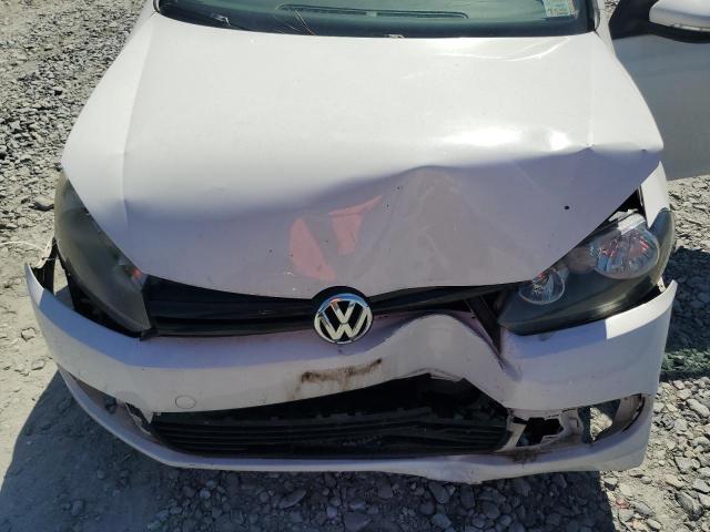 WVWDB7AJ1DW130996 - 2013 VOLKSWAGEN GOLF WHITE photo 11