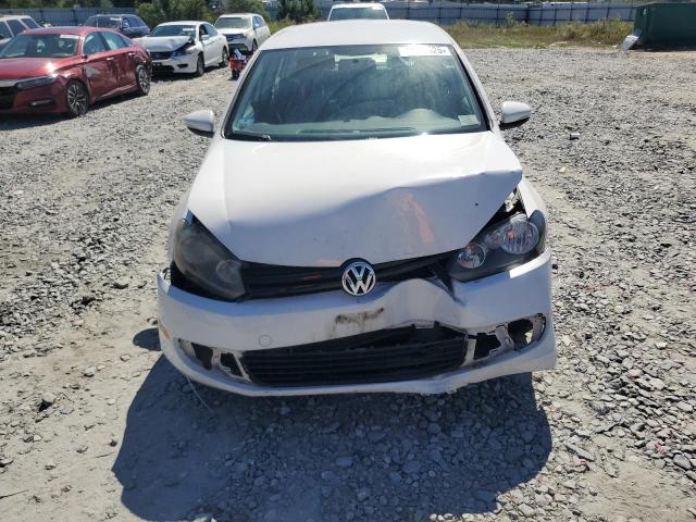 WVWDB7AJ1DW130996 - 2013 VOLKSWAGEN GOLF WHITE photo 5