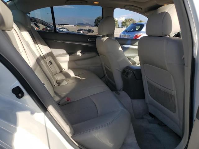 JN1CV6AP4AM201801 - 2010 INFINITI G37 BASE WHITE photo 10