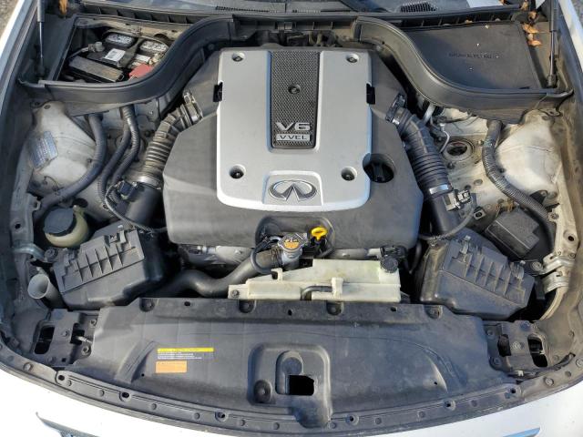 JN1CV6AP4AM201801 - 2010 INFINITI G37 BASE WHITE photo 11