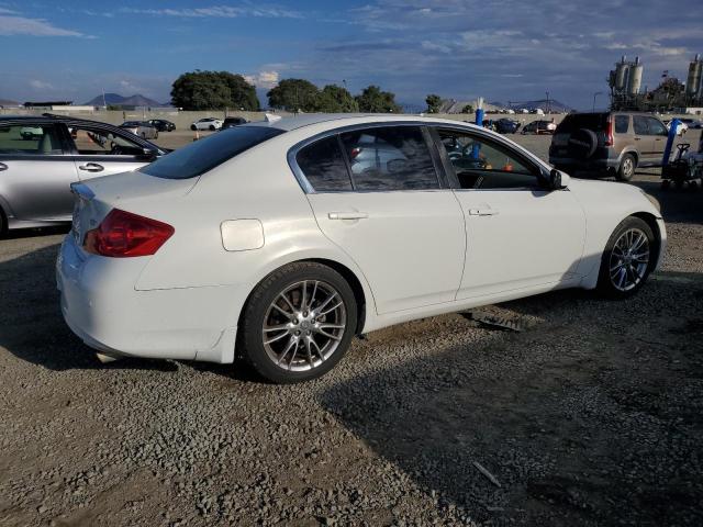 JN1CV6AP4AM201801 - 2010 INFINITI G37 BASE WHITE photo 3