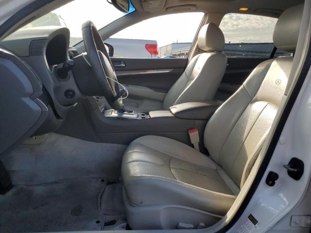 JN1CV6AP4AM201801 - 2010 INFINITI G37 BASE WHITE photo 7