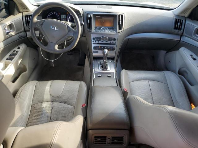 JN1CV6AP4AM201801 - 2010 INFINITI G37 BASE WHITE photo 8