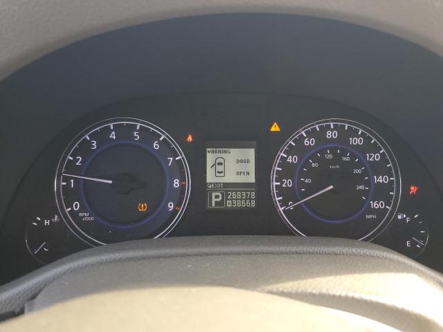 JN1CV6AP4AM201801 - 2010 INFINITI G37 BASE WHITE photo 9