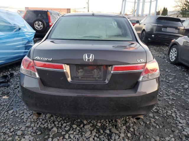 1HGCP3F83BA032950 - 2011 HONDA ACCORD EXL BLACK photo 6