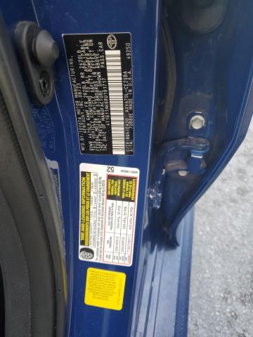 4T1G11AK6RU191717 - 2024 TOYOTA CAMRY SE NIGHT SHADE BLUE photo 12