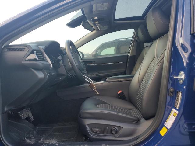 4T1G11AK6RU191717 - 2024 TOYOTA CAMRY SE NIGHT SHADE BLUE photo 7