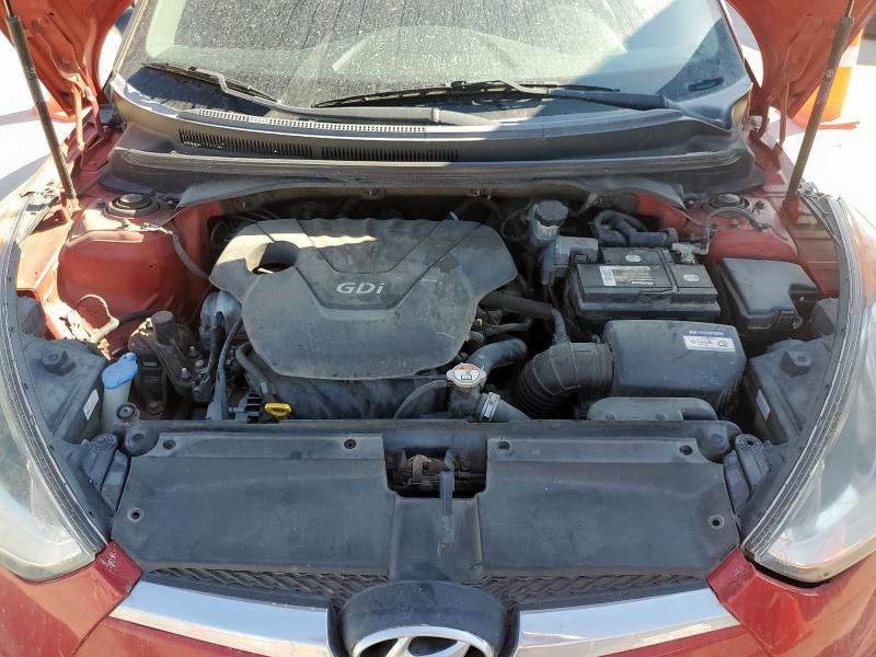 KMHTC6AD4GU284031 - 2016 HYUNDAI VELOSTER RED photo 11
