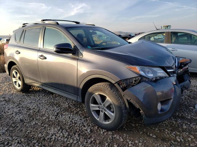 2T3RFREV1FW386964 - 2015 TOYOTA RAV4 XLE GRAY photo 4