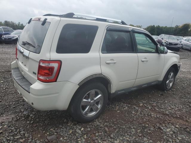 1FMCU9EG1CKB87202 - 2012 FORD ESCAPE LIMITED WHITE photo 3
