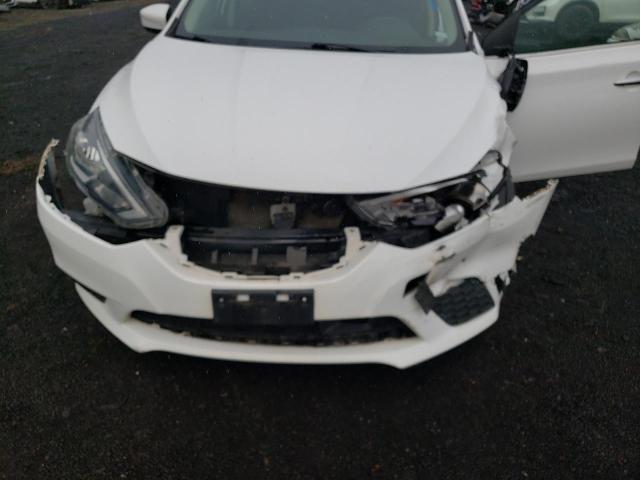 3N1AB7AP5KY357043 - 2019 NISSAN SENTRA S WHITE photo 11