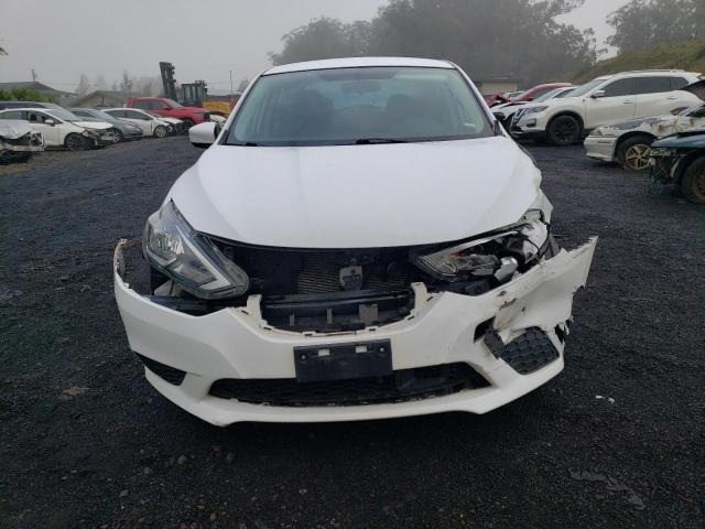 3N1AB7AP5KY357043 - 2019 NISSAN SENTRA S WHITE photo 5