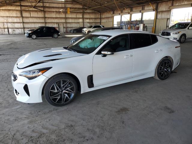 KNAE35LD8N6105623 - 2022 KIA STINGER GT LINE WHITE photo 1