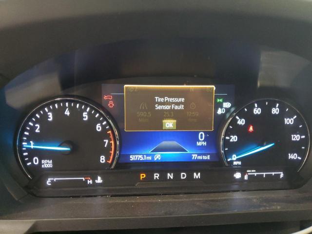 1FMSK8DH1LGB40762 - 2020 FORD EXPLORER XLT BLUE photo 9