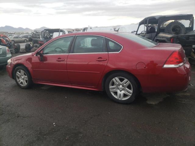 2G1WB5E32E1128328 - 2014 CHEVROLET IMPALA LIM LT RED photo 2