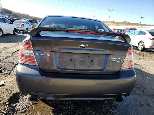 4S3BL676974203551 - 2007 SUBARU LEGACY GT LIMITED GRAY photo 6