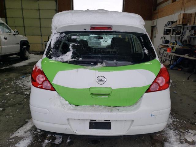 3N1BC1CP4BL501481 - 2011 NISSAN VERSA S WHITE photo 6