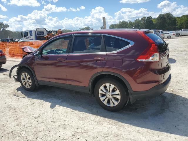 5J6RM3H56CL042506 - 2012 HONDA CR-V EX 勃艮第红 照片 2