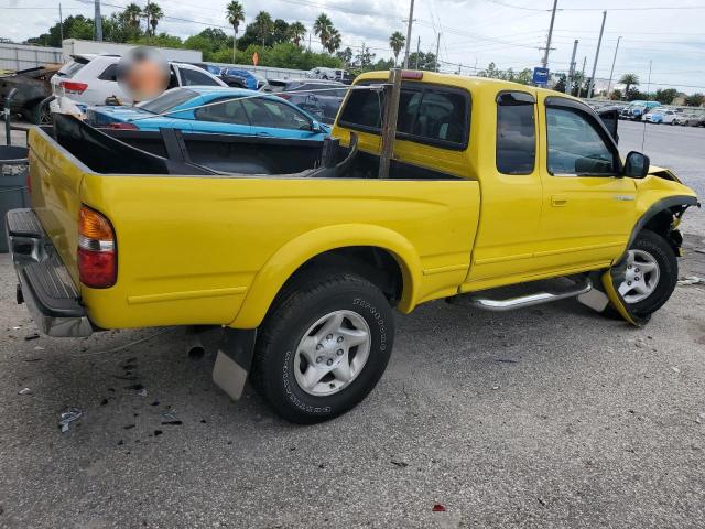 5TESN92N11Z813985 - 2001 TOYOTA TACOMA XTRACAB PRERUNNER YELLOW photo 3