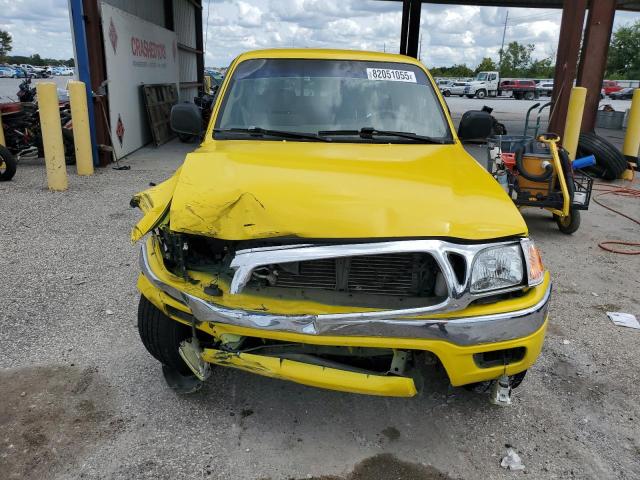 5TESN92N11Z813985 - 2001 TOYOTA TACOMA XTRACAB PRERUNNER YELLOW photo 5
