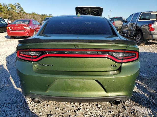 2C3CDXCT3NH235418 - 2022 DODGE CHARGER R/T GREEN photo 6