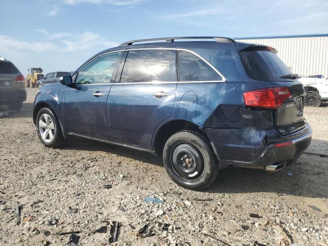 2HNYD2H67AH518156 - 2010 ACURA MDX TECHNOLOGY ლურჯი ფოტო 2