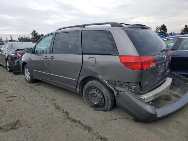 5TDZA23CX4S042961 - 2004 TOYOTA SIENNA CE GRAY photo 2