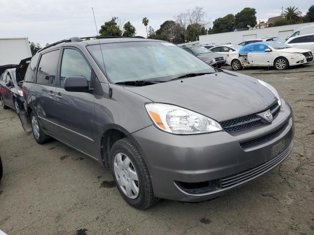 5TDZA23CX4S042961 - 2004 TOYOTA SIENNA CE GRAY photo 4