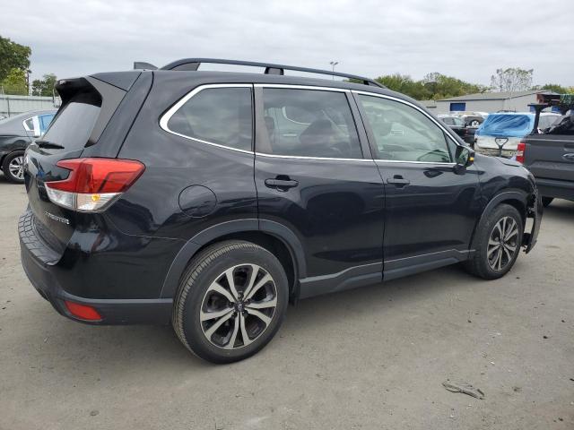 JF2SKASC1KH550975 - 2019 SUBARU FORESTER LIMITED Czarny zdjęcie 3