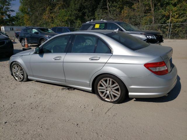WDDGF81X99R063085 - 2009 MERCEDES-BENZ C 300 4MATIC SILVER photo 2