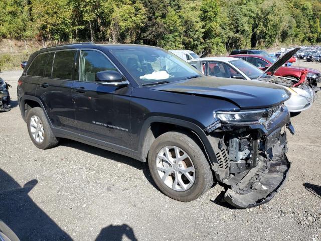 1C4RJHBG1P8846954 - 2023 JEEP GRAND CHEROKEE LIMITED Көк фото 4