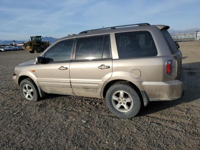 5FNYF28477B001372 - 2007 HONDA PILOT EX GOLD photo 2