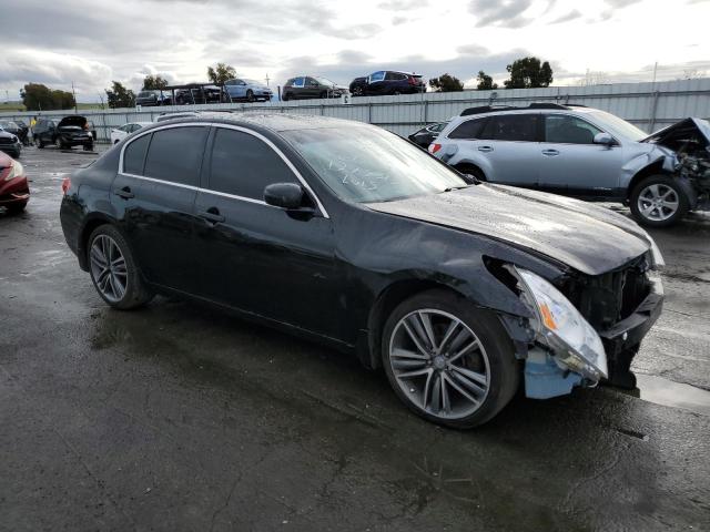 JNKBV61F68M257313 - 2008 INFINITI G35 BLACK photo 4