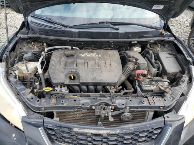 2T1KU40E69C045401 - 2009 TOYOTA COROLLA MA BLACK photo 12