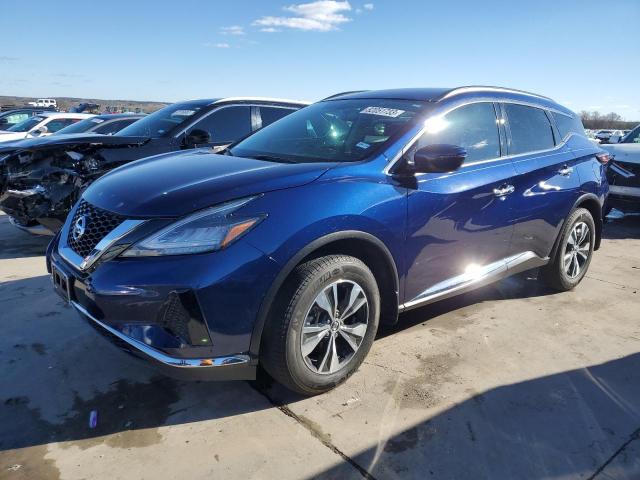 5N1AZ2MJ8KN104181 - 2019 NISSAN MURANO S BLUE photo 1