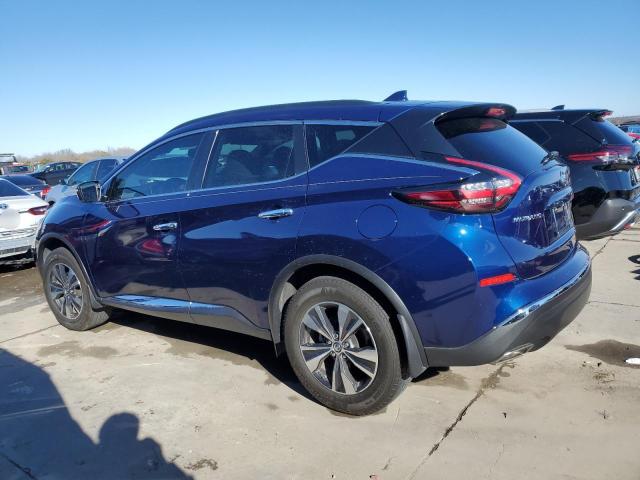 5N1AZ2MJ8KN104181 - 2019 NISSAN MURANO S BLUE photo 2