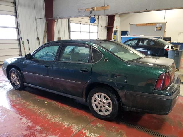 2G1WF52E629270608 - 2002 CHEVROLET IMPALA GREEN photo 2