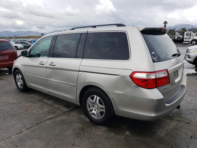 5FNRL387X7B047341 - 2007 HONDA ODYSSEY EXL SILVER photo 2