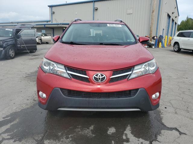 2T3WFREV9FW207296 - 2015 TOYOTA RAV4 XLE RED photo 5