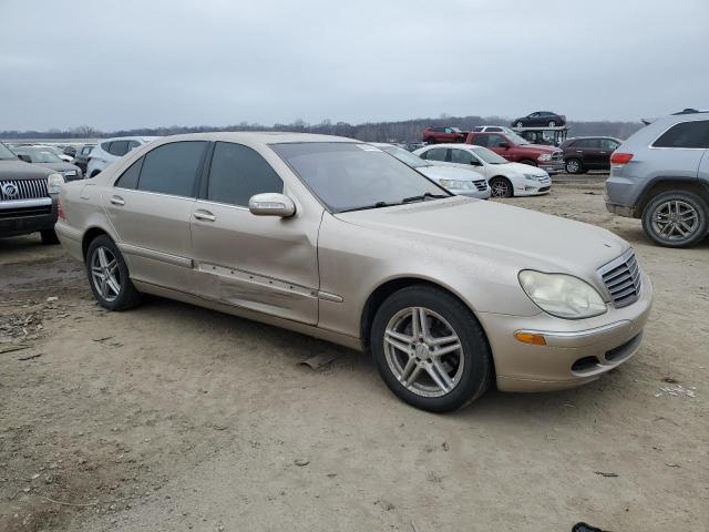 WDBNG70J14A390589 - 2004 MERCEDES-BENZ S 430 TAN photo 4