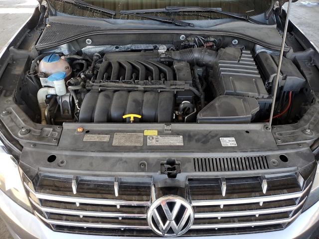 1VWCM7A36CC066152 - 2012 VOLKSWAGEN PASSAT SEL Gris foto 11