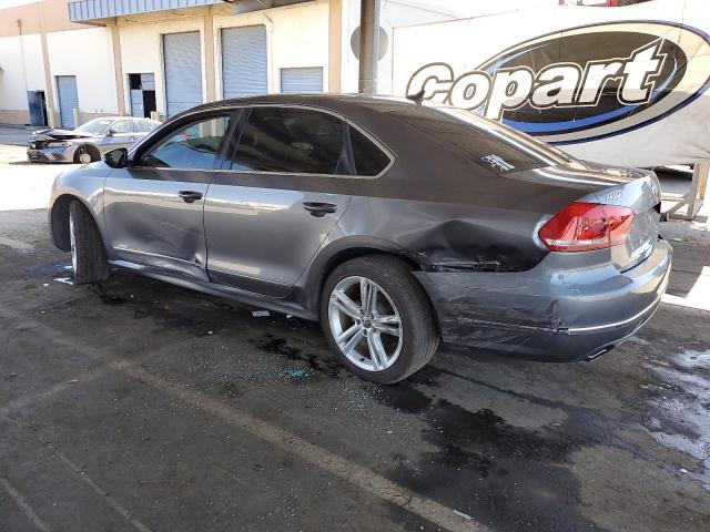1VWCM7A36CC066152 - 2012 VOLKSWAGEN PASSAT SEL Gris foto 2