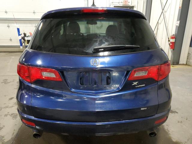 5J8TB18249A007206 - 2009 ACURA RDX BLUE photo 6