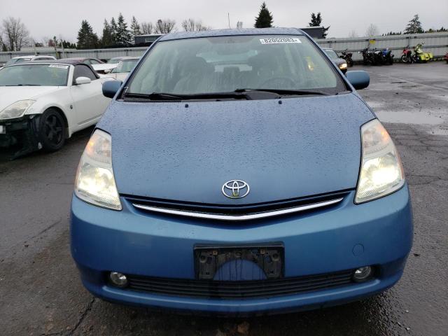 JTDKB20U577089261 - 2007 TOYOTA PRIUS BLUE photo 5