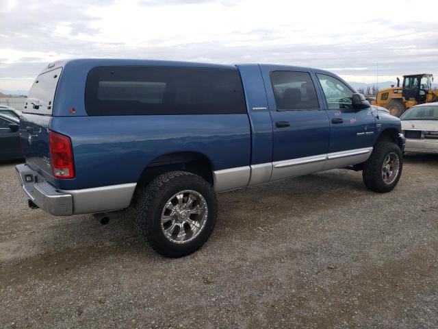 3D7KS19D46G221514 - 2006 DODGE RAM 1500 BLUE photo 3