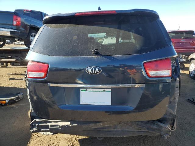 KNDMB5C15G6096695 - 2016 KIA SEDONA LX CHARCOAL photo 6