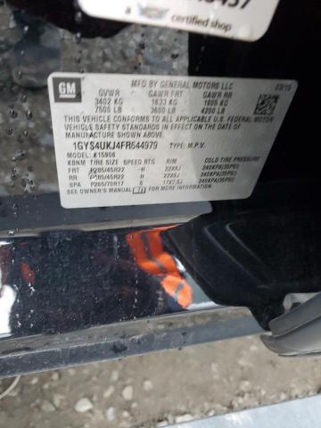 1GYS4UKJ4FR644979 - 2015 CADILLAC ESCALADE ESV PLATINUM შავი ფოტო 13