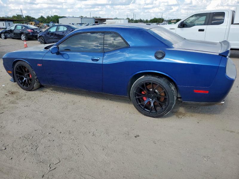 2B3CJ7DJ8BH504950 - 2011 DODGE CHALLENGER SRT-8 BLUE photo 2